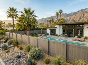 Main Gray Vinyl Fences