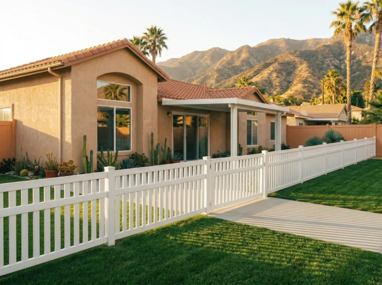 Main Vinyl Closed Top Picket Fences